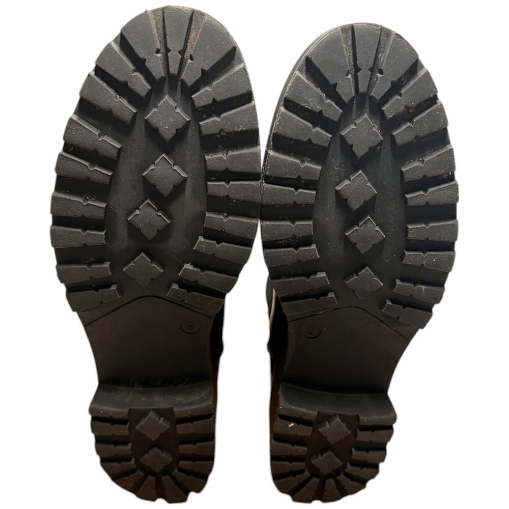 DIRTY LAUNDRY Monet Chelsea Boots Women's 8 Black Platform Rugged Lug Sole READ - Picture 10 of 12